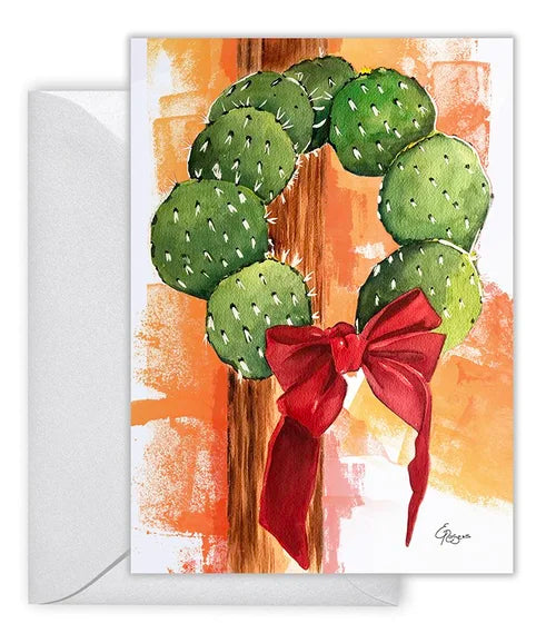 Prickly Pear Christmas Holiday Card