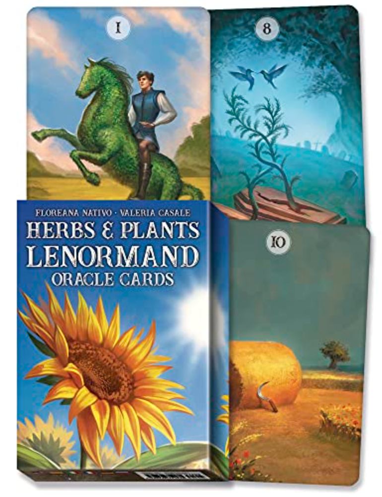 Herbs And Plants Lenormand Oracle Cards
