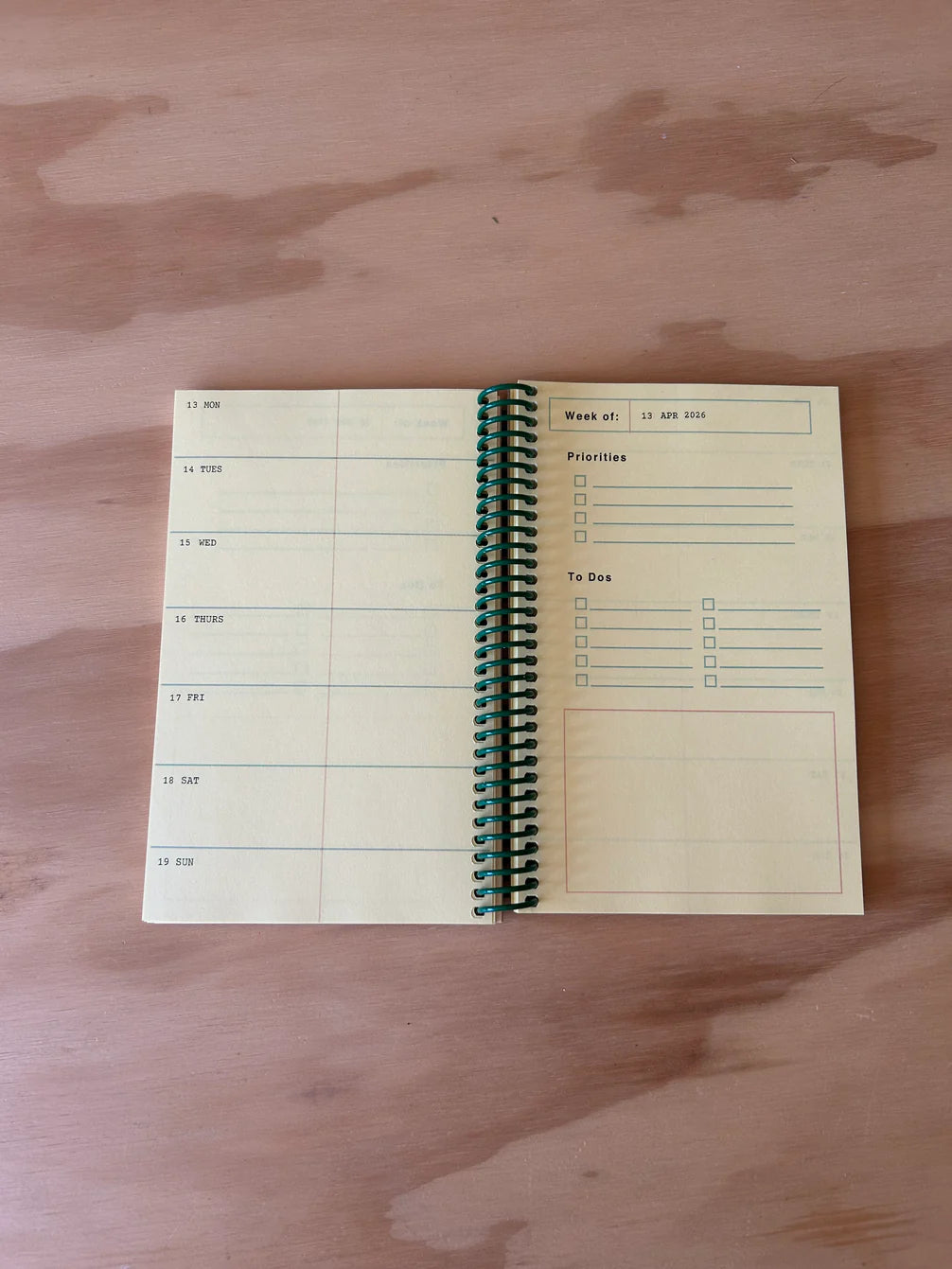 Art Over Order 2026 Planner