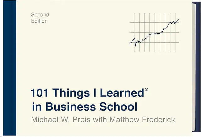 101 Things I Learned® in Business School (Second Edition) / Michael W. Preis w/ Matthew Frederick