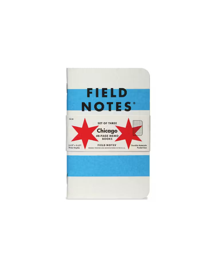 Field Notes Chicago 48 Page memo book (3 - pack)