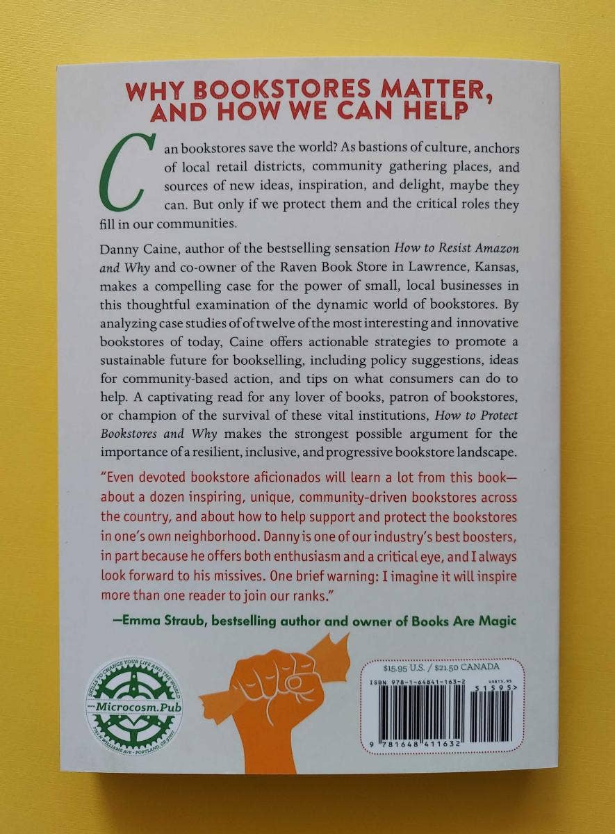 How to Protect Bookstores and Why / by Danny Caine (NEW)