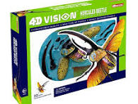 4D Vision Hercules Beetle Anatomy Model