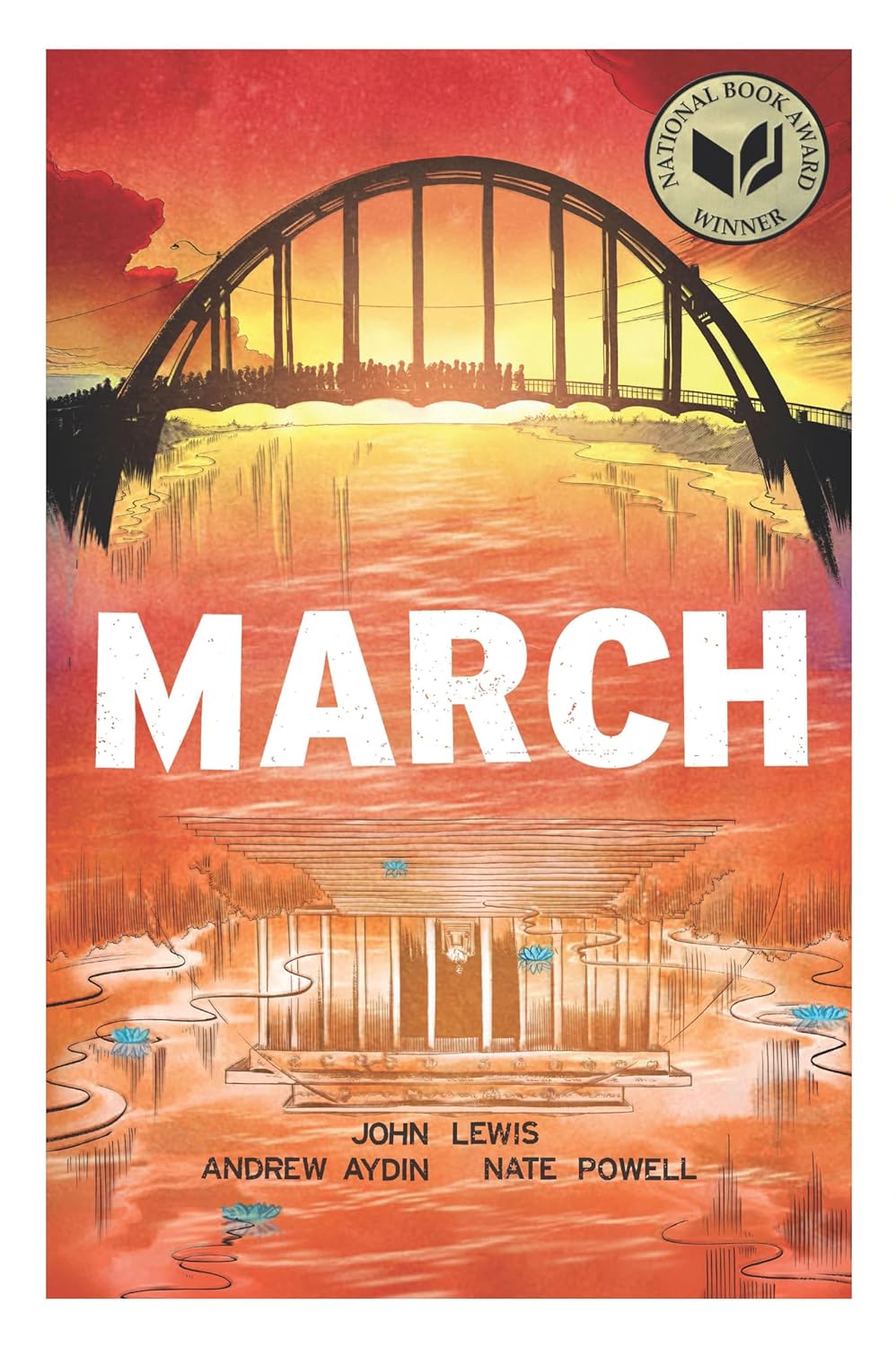 March (Trilogy Slipcase Set) /John Lewis (Author), Andrew Aydin (Author), Nate Powell (Illustrator)
