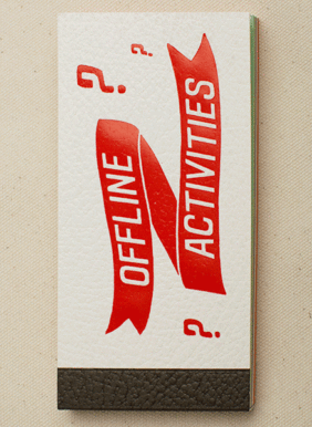 Offline Activities / Jason Fulford & Tamara Shopsin (NEW)