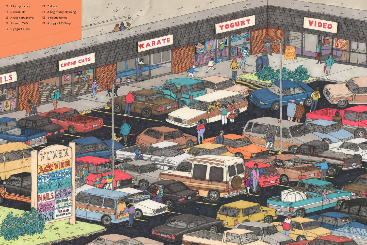 Let's Go to the Mall: An 80s Seek-and-Find / by Sally Nixon