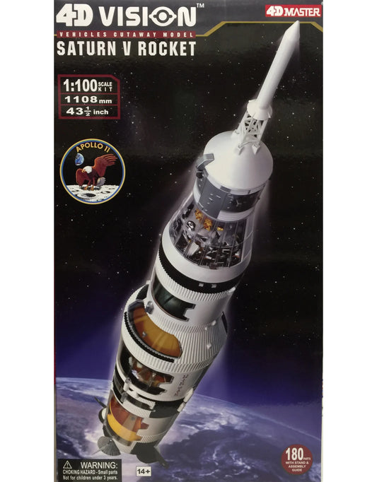 4D Vision Saturn V Rocket Model / 4D Vision
