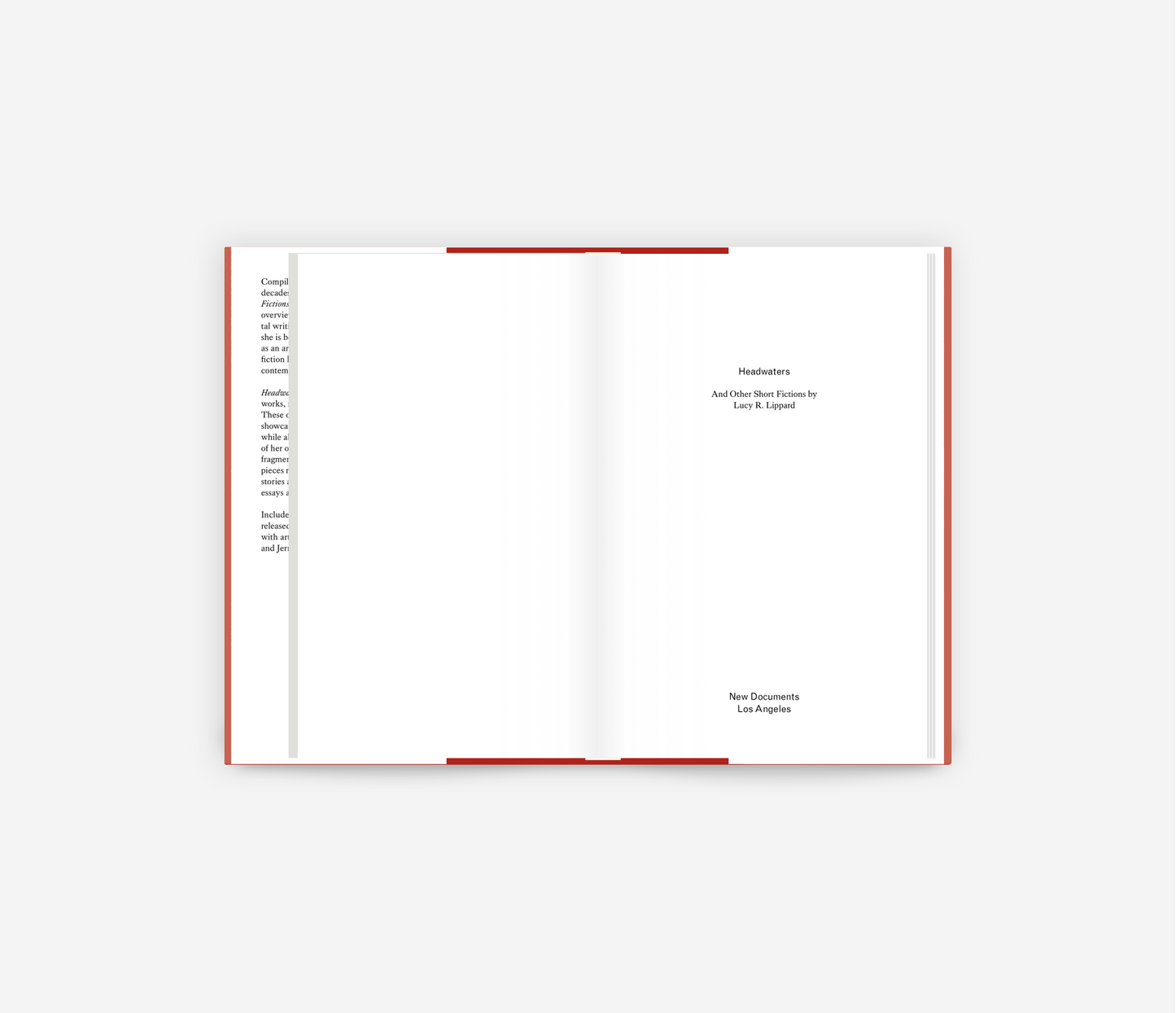 Lucy Lippard: Headwaters