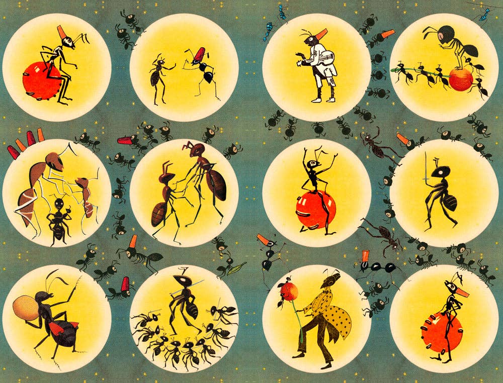 Anthropomorphic Japan - The Insects - paperback book