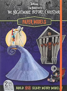 Disney: Tim Burton's The Nightmare Before Christmas Paper Models (NEW) / Kaplan, Arie