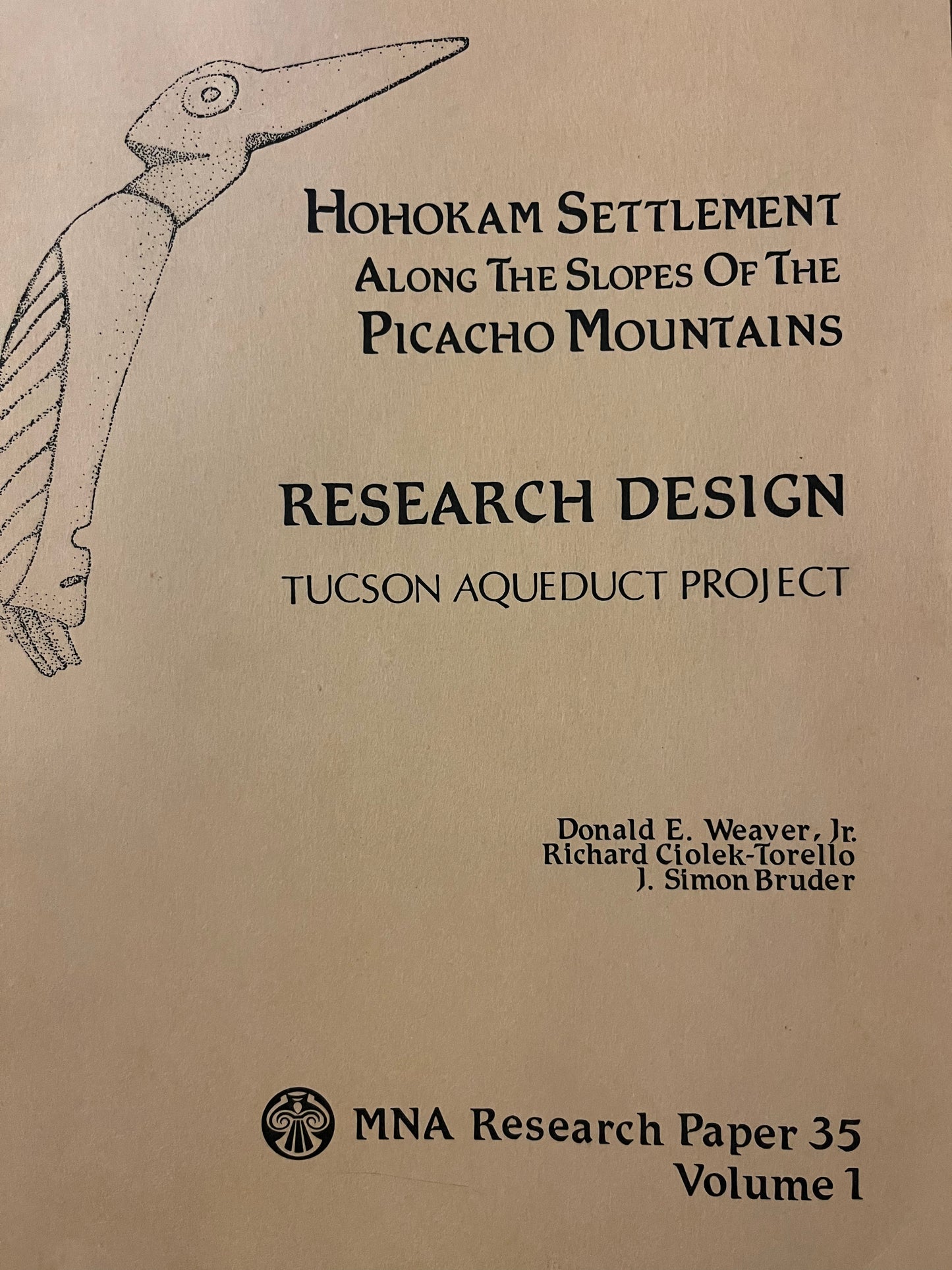 Hohokam settlement along the slopes of the Picacho Mountains: The Brady Wash Sites Tucson Aqueduct Project