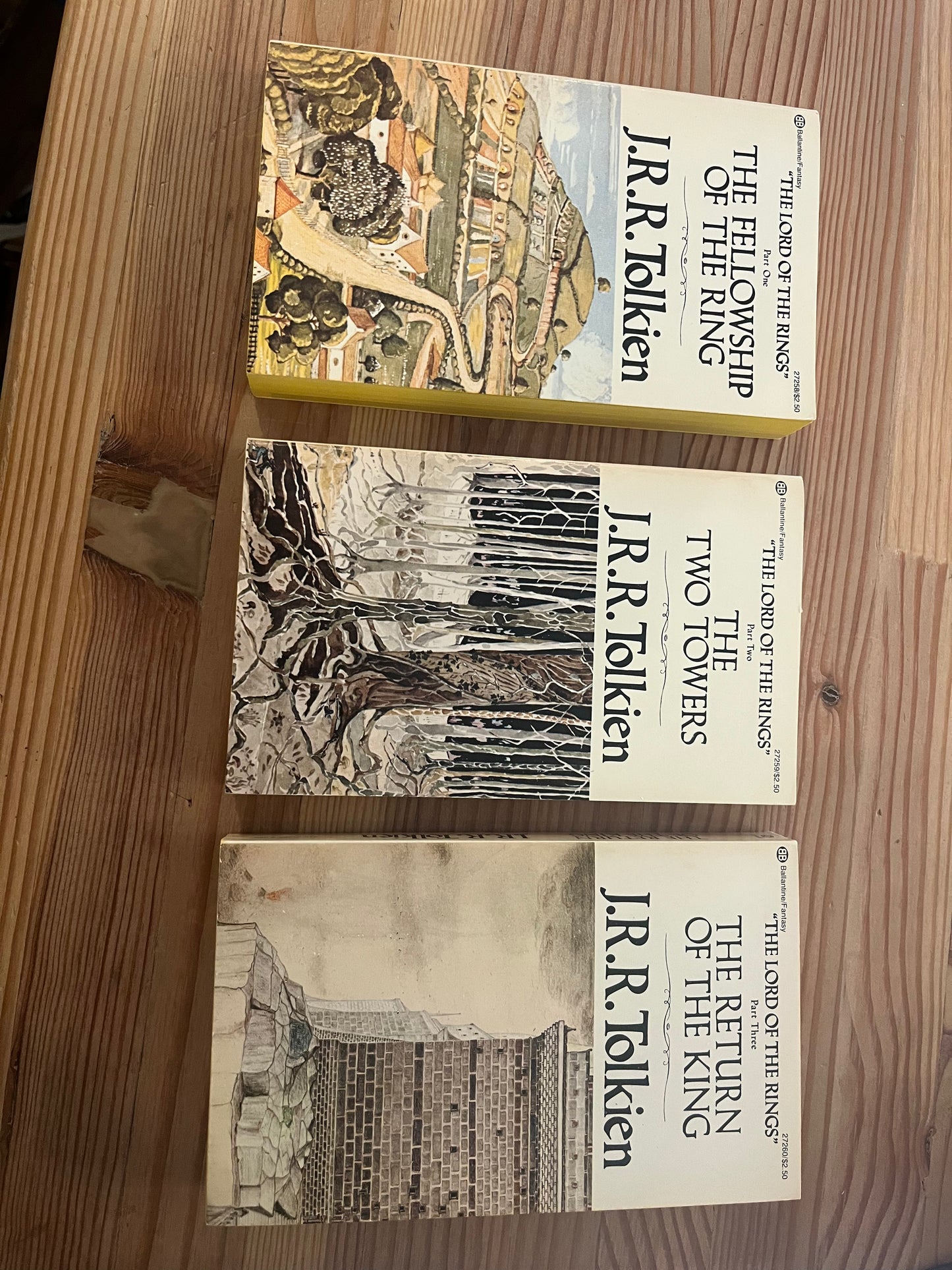 The Lord of the Rings Trilogy (3-volume set) / by J.R.R. Tolkien