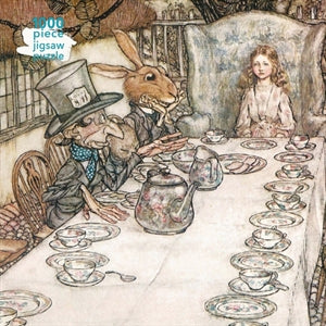 Arthur Rackham Alice In Wonderland Tea Party 1000 Piece Jigsaw Puzzle