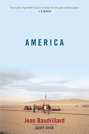 America / Jean Baudrillard with introduction by Geoff Dyer (NEW)