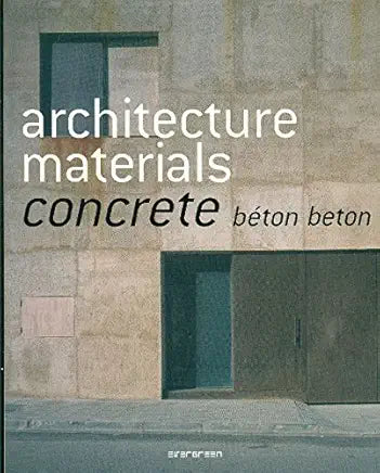 Architecture materials concrete béton beton