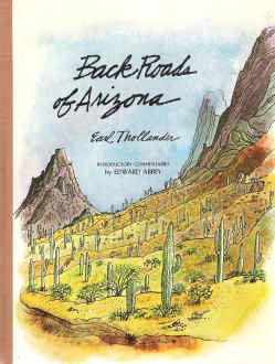 Back Roads of Arizona / Earl Thollander / Edward Abbey (Introductory Commentaries)