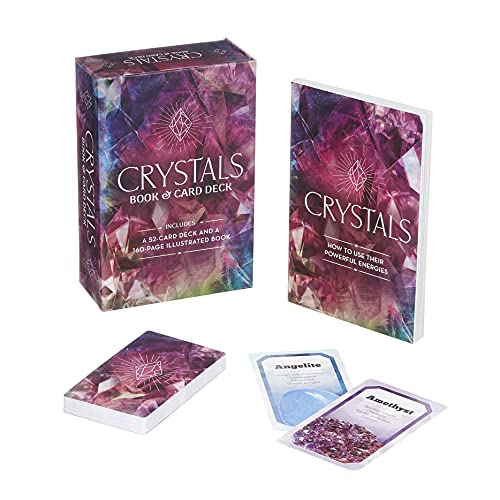 Crystals Book & Card Deck: Includes a 52-Card Deck and a 160-Page Illustrated Book (Sirius Oracle Kits) / Anderson, Emily
