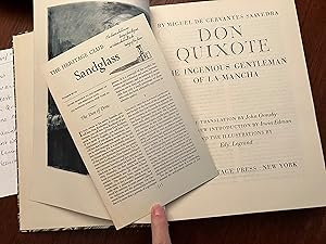 Don Quixote: The Ingenious Gentleman of La Manch / by Miguel de Cervantes Saavedra; translated by John Ormsby; intro by Irwin Edman; illustrations by Edy Legrand