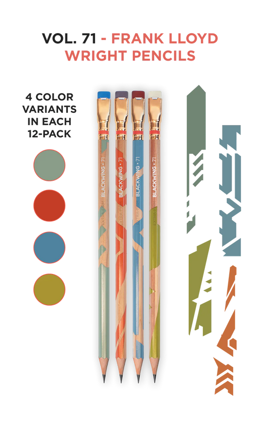 Blackwing Pencils / Frank Lloyd Wright / Volume 71