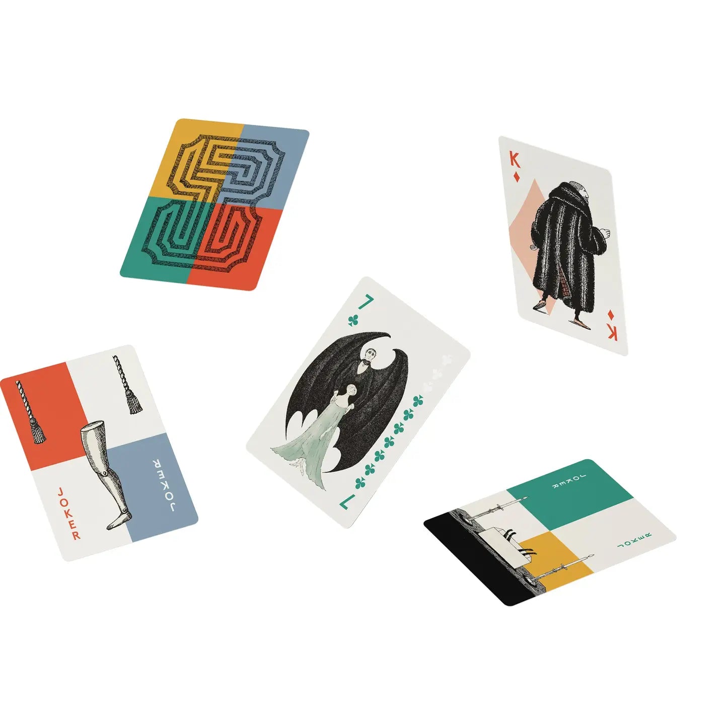 Edward Gorey Playing Cards