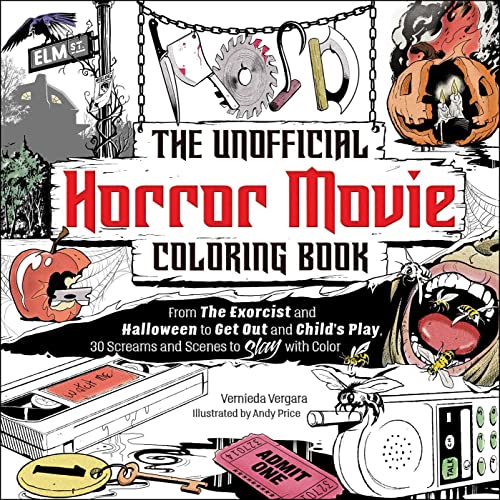 The Unofficial Horror Movie Coloring Book / Vernieda Vergara