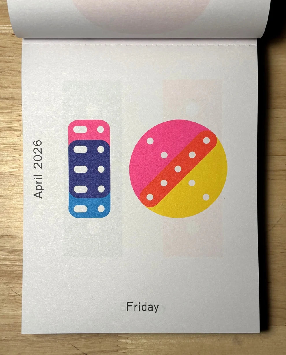 Karel Martens: Every Day Is a New Day – Calendar 2027