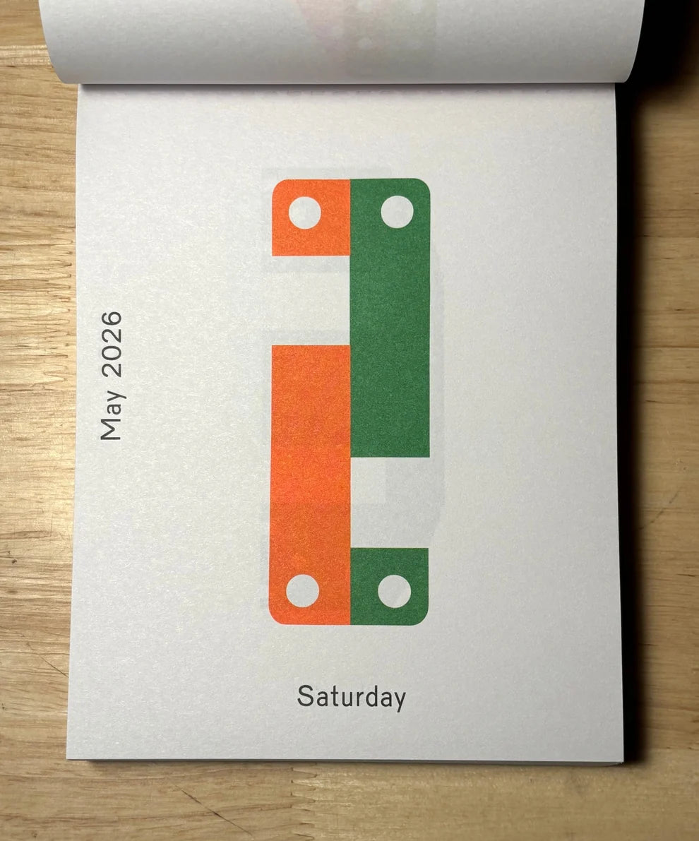 Karel Martens: Every Day Is a New Day – Calendar 2027