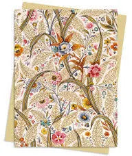 Kilburn Gold Foil Marble Endpaper Greeting Card