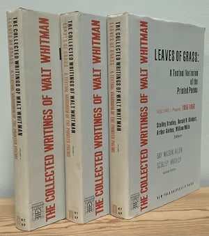 Leaves of Grass: A Textual Variorum of the Printed Poems, 1855-1891 (Three Volumes) / Whitman, Walt