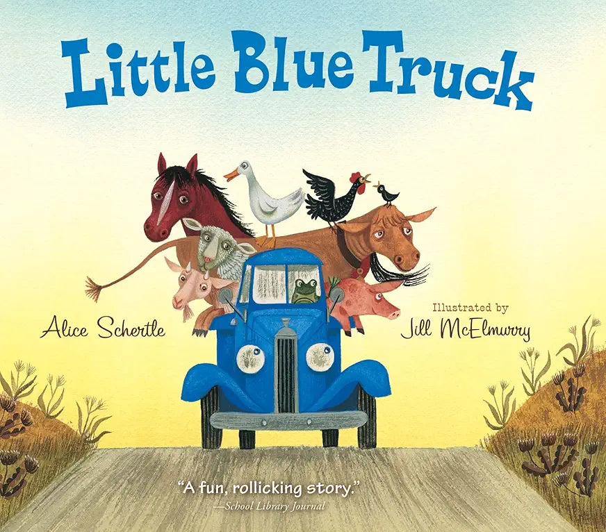 Little Blue Truck Board Book Part of: Little Blue Truck (10 books)  | by Alice Schertle and Jill McElmurry