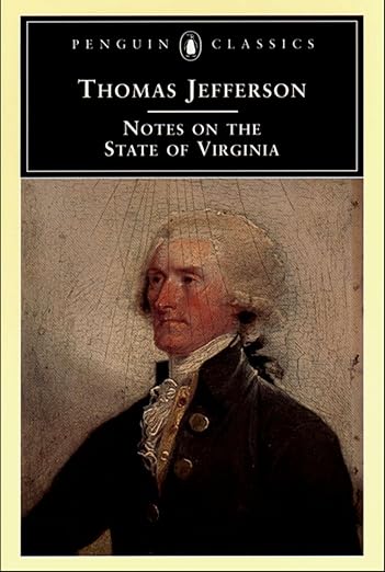 Notes on the State of Virginia / by Thomas Jefferson