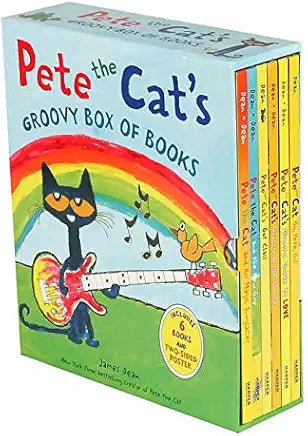 Pete the Cat's Groovy Box of Books (Includes 6 books and double-sided poster) / by James Dean