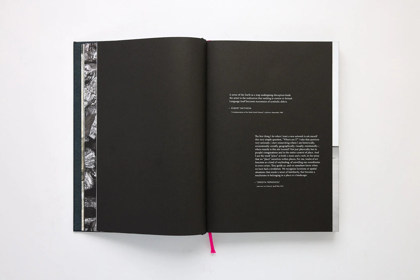 Teresita Fernández / Robert Smithson (SIGNED)