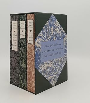 Walden, A Week on the Concord and Merrimack Rivers, the Maine Woods, Civil Disobedience (Four Volumes in Slipcase) / Henry David Thoreau
